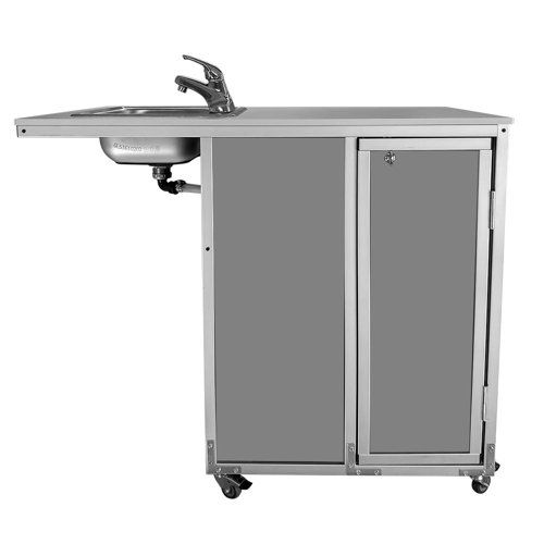 MONSAM Portable Sink 41" L x 25" W Portable Service Sink with Faucet
